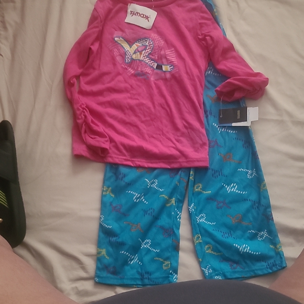 Rocawear Kids Pajama Set - Pink and Blue